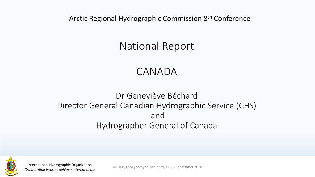 National Report CANADA