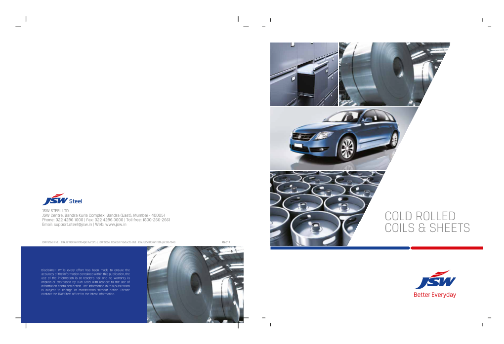 Jsw-Cold-Rolled-Brochure.Pdf