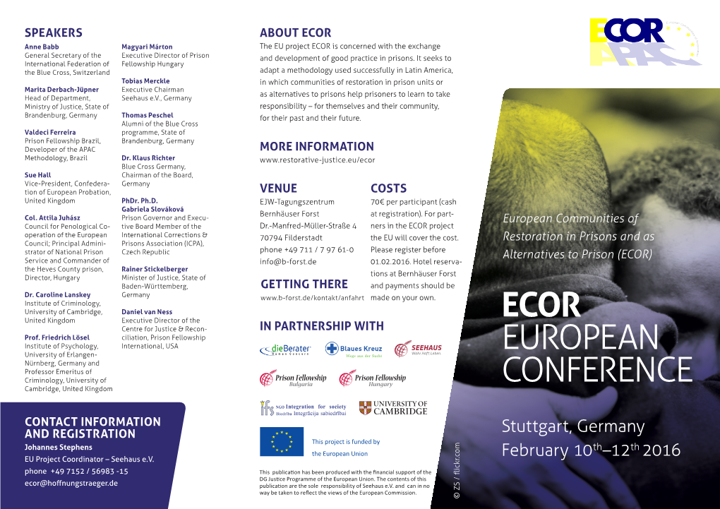 Ecor European Conference