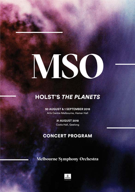 Melbourne Symphony Orchestra Sir Andrew Davis Conductor Ladies of the MSO Chorus Warren Trevelyan-Jones Chorus Master