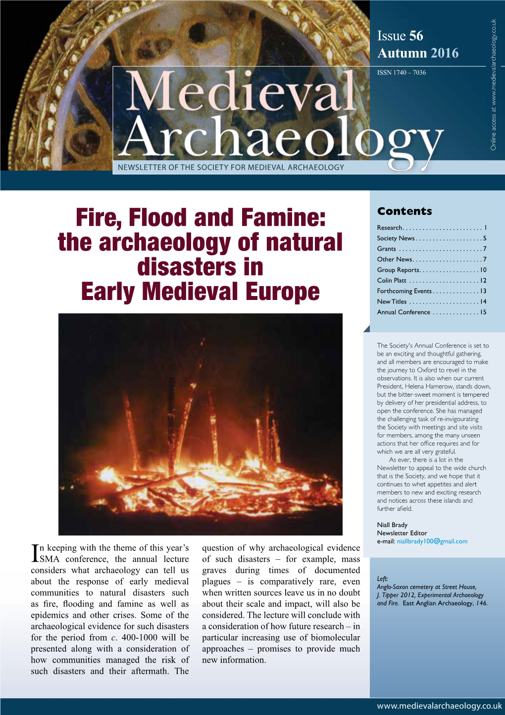Fire, Flood and Famine: Research