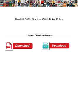 Ben Hill Griffin Stadium Child Ticket Policy
