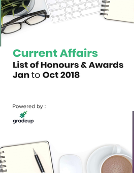 Honours & Awards
