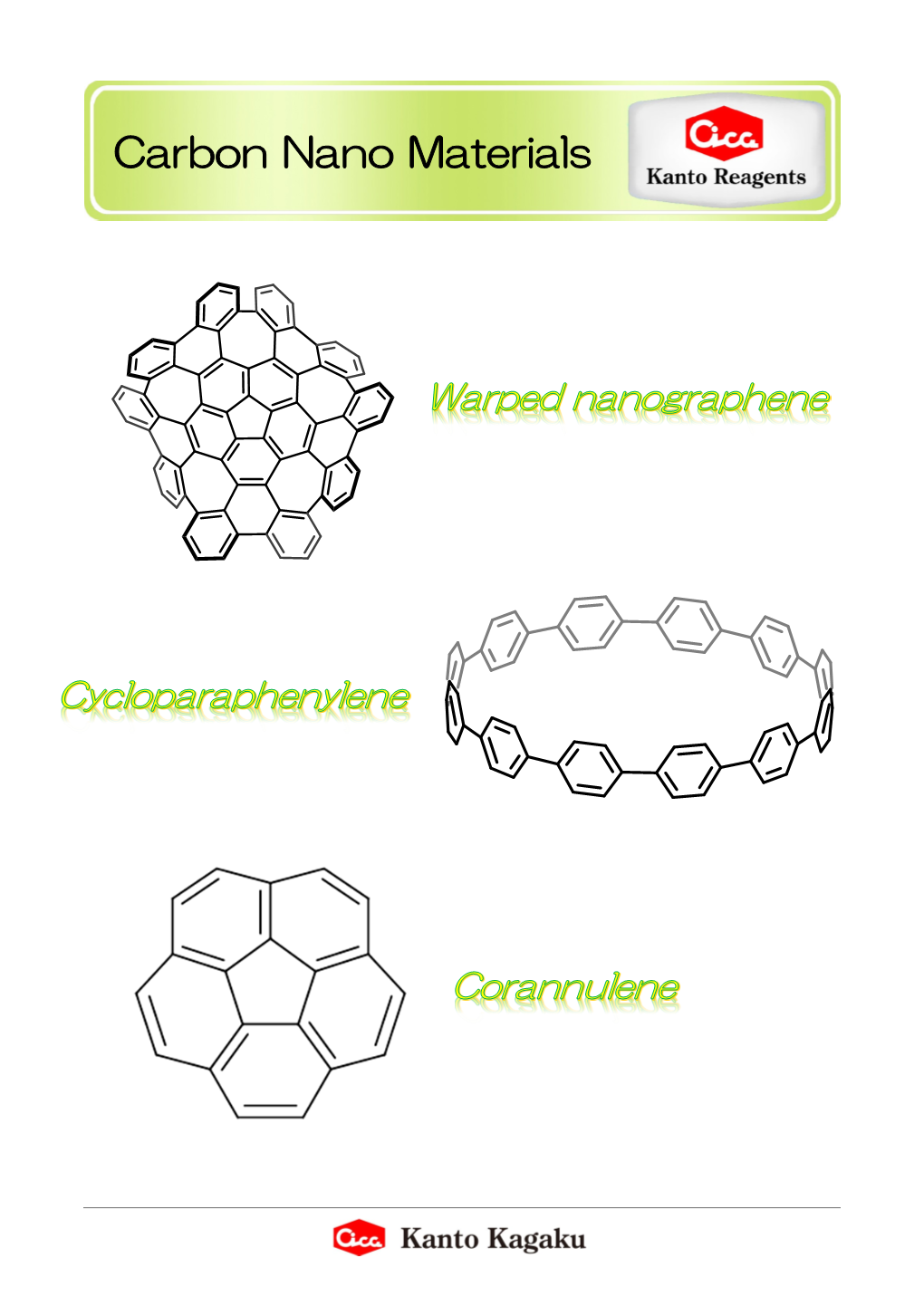 Carbon Nano Materials New Warped Nanographene (C80H30)