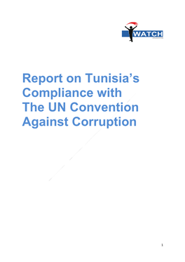 Report on Tunisia's Compliance with the UN Convention Against