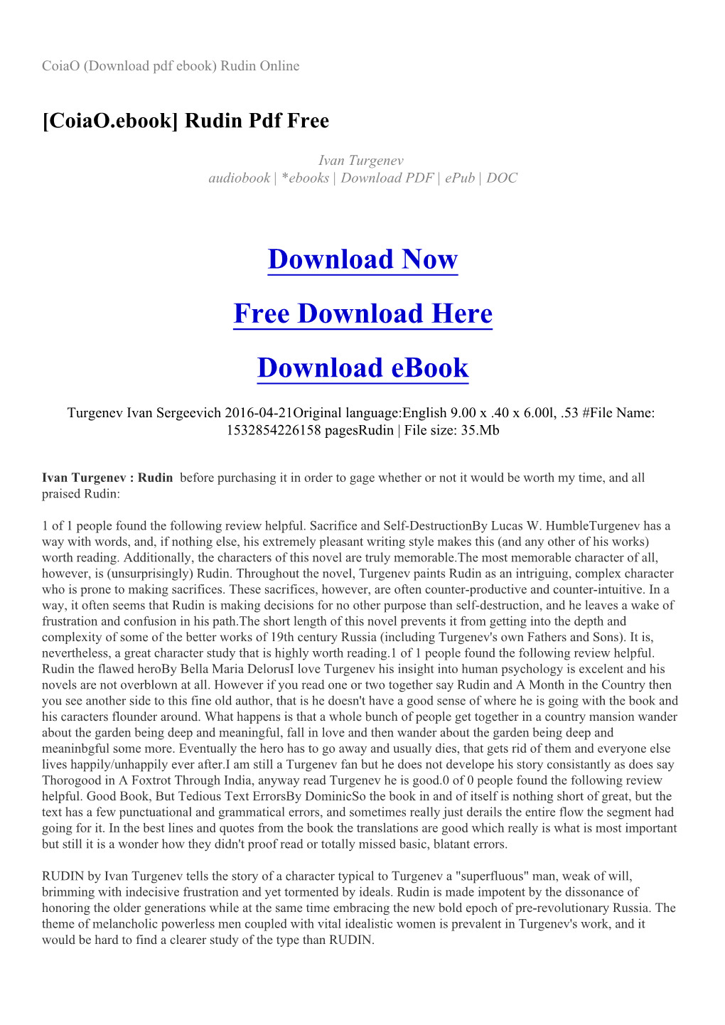 Coiao.Ebook] Rudin Pdf Free