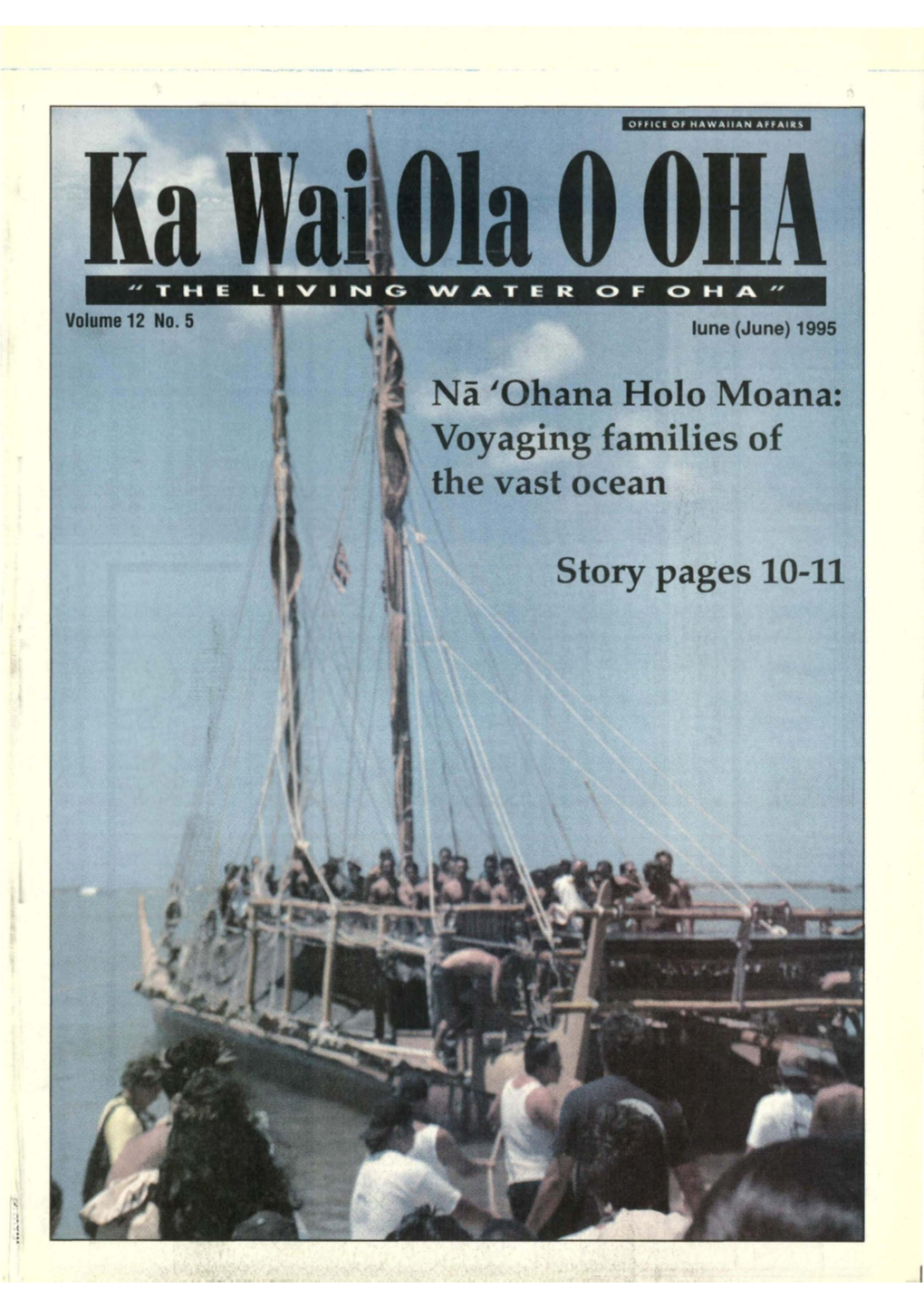 Ka Wai Ola One Year to Prepare Their Thick Ad Hoc Committee of " Old Island