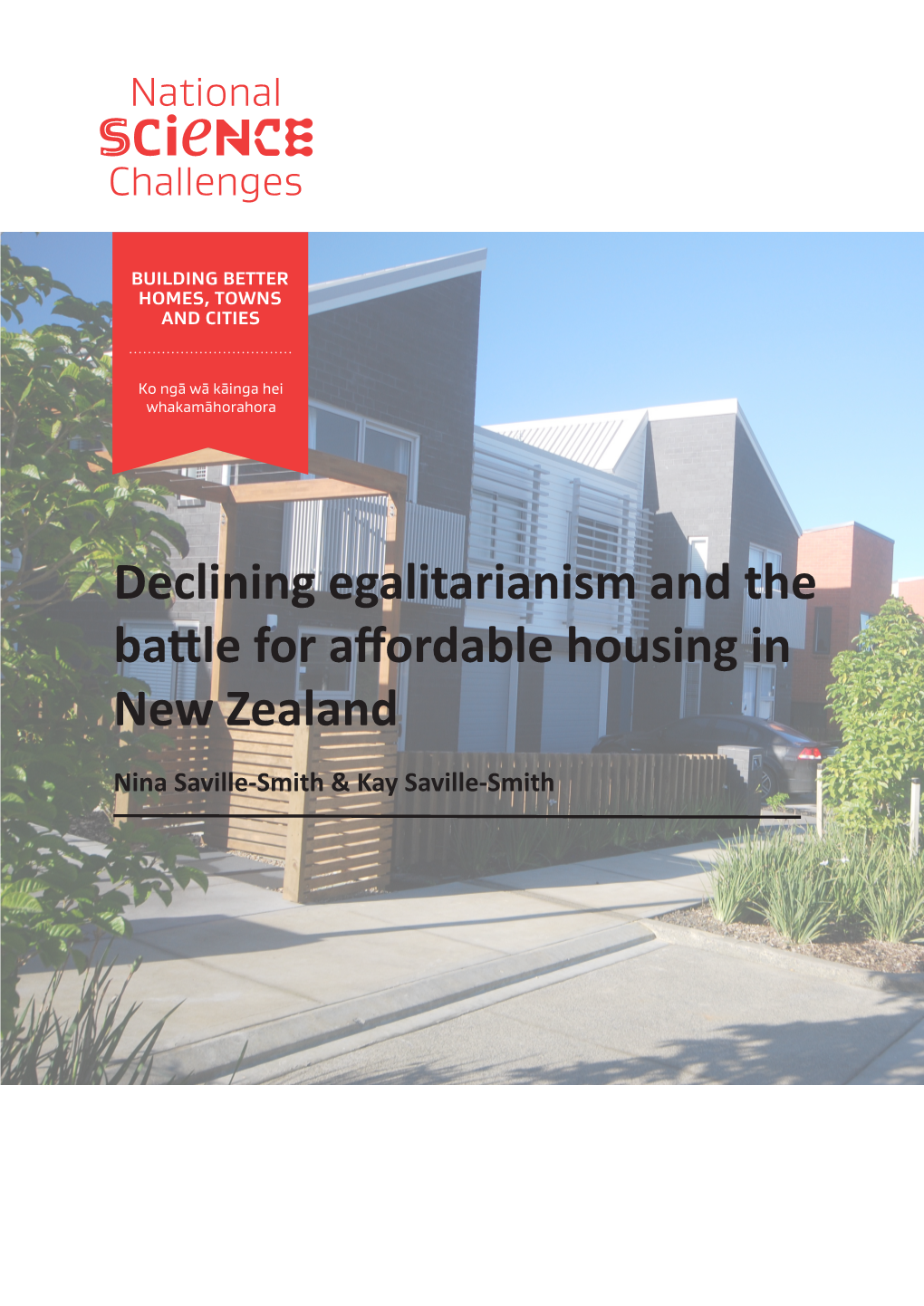 Declining Egalitarianism and the Battle for Affordable Housing in New Zealand