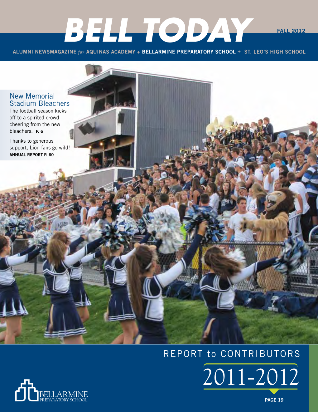 New Memorial Stadium Bleachers the Football Season Kicks Off to a Spirited Crowd Cheering from the New Bleachers