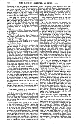 The London Gazette, 18 June, 1929