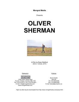 Oliver Sherman