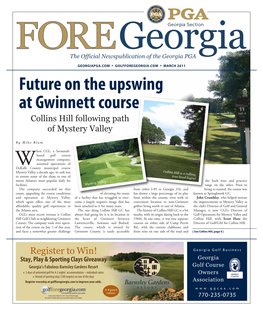 Future on the Upswing at Gwinnett Course Collins Hill Following Path of Mystery Valley