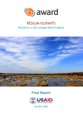 RESILIM-OLIFANTS: Resilience in the Limpopo Basin Program