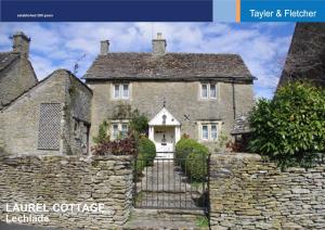 LAUREL COTTAGE Lechlade LOCATION and with Two Double Bedrooms and a Bathroom on the First Floor