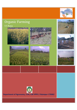 Organic Farming S S Rana