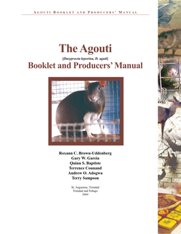 Agouti Book Final with Cover