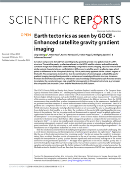 Enhanced Satellite Gravity Gradient Imaging