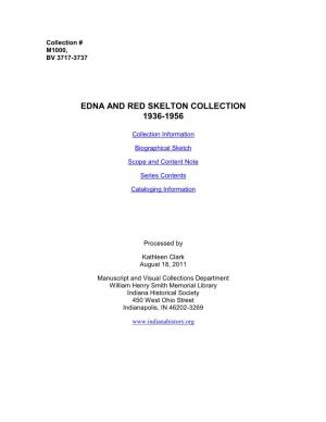 Edna and Red Skelton Collection 1936-1956