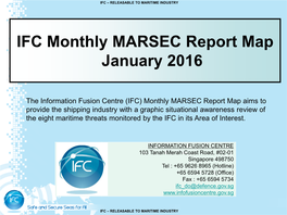 IFC Monthly MARSEC Report Map January 2016