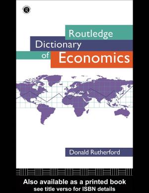 Routledge Dictionary of Economics Routledge Dictionary of Economics