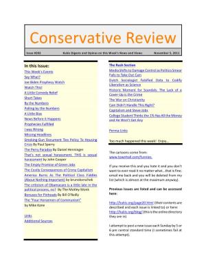 Conservative Review