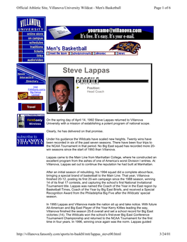 Steve Lappas