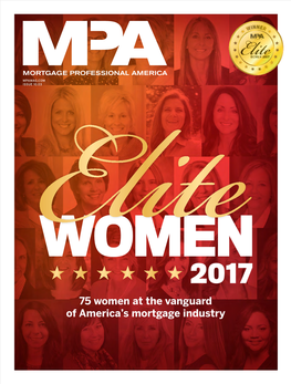 75 Women at the Vanguard of America's Mortgage Industry