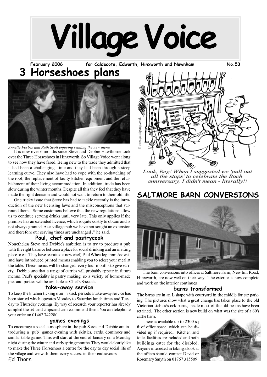 3 Horseshoes Plans