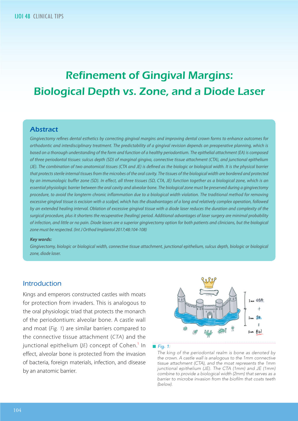 Refinement of Gingival Margins IJOI 48