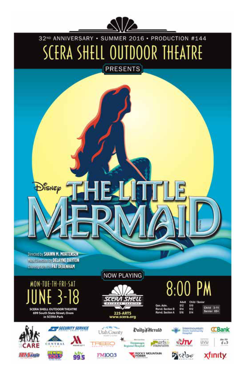 The Little Mermaid Music by Lyrics by Book by ALAN MENKEN HOWARD ASHMAN & DOUG WRIGHT GLENN SALTER