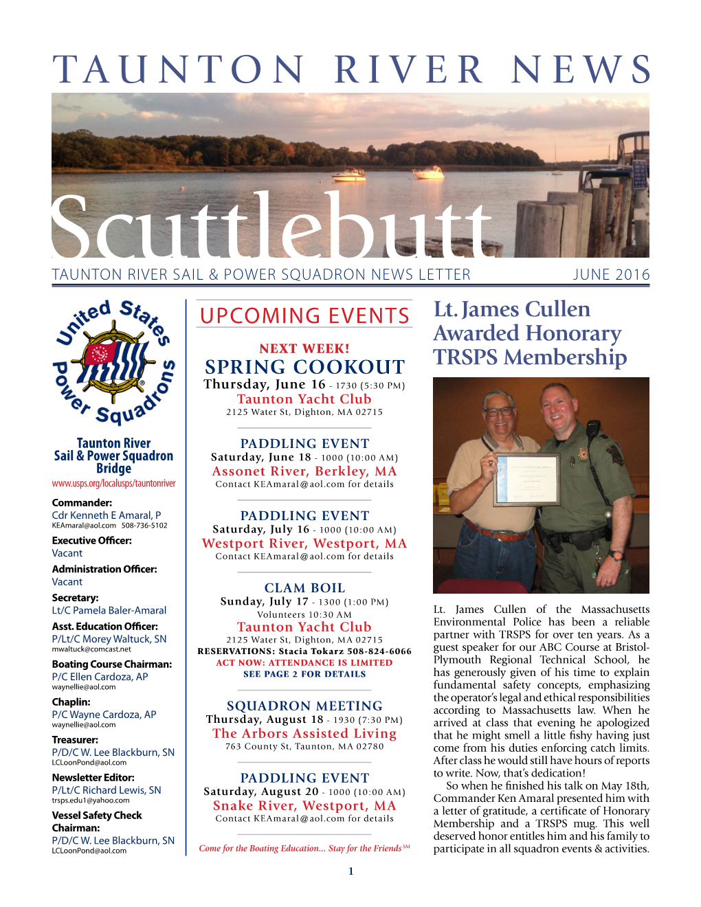 Taunton River News