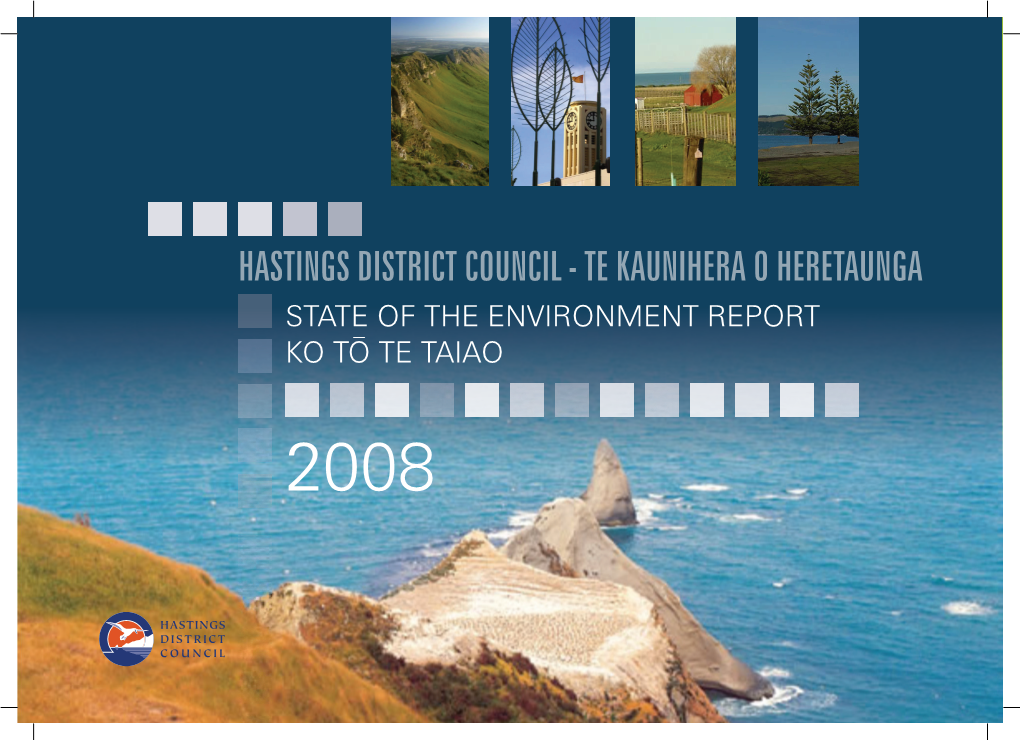 Te Kaunihera O Heretaunga State of the Environment Report Ko to Te Taiao