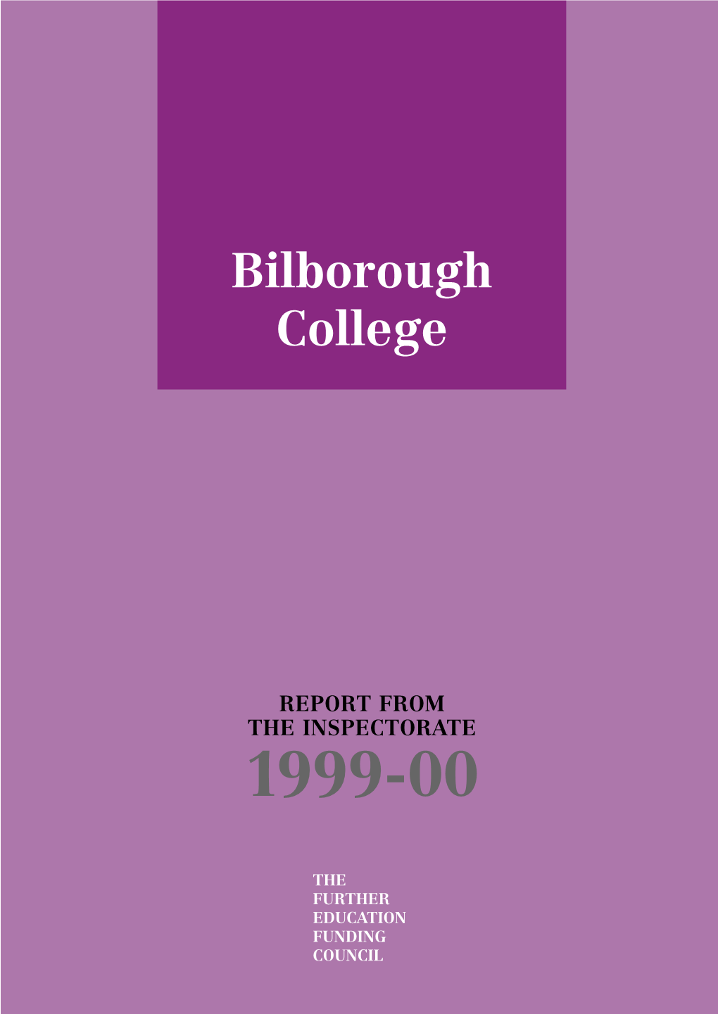 Bilborough College