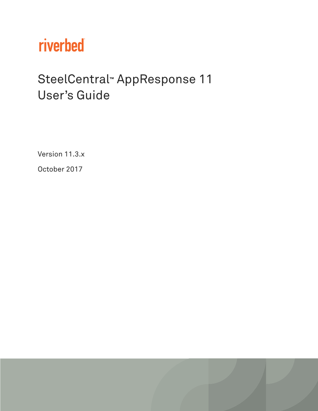 Steelcentral™ Appresponse 11 User's Guide