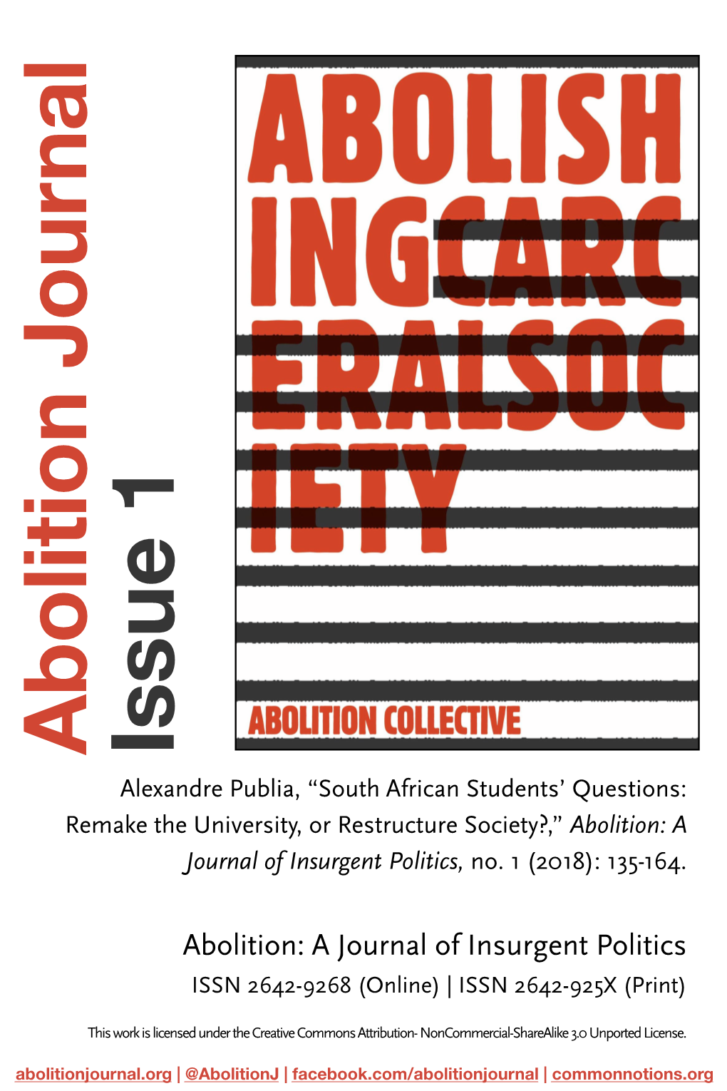 Abolition Journal Issue 1