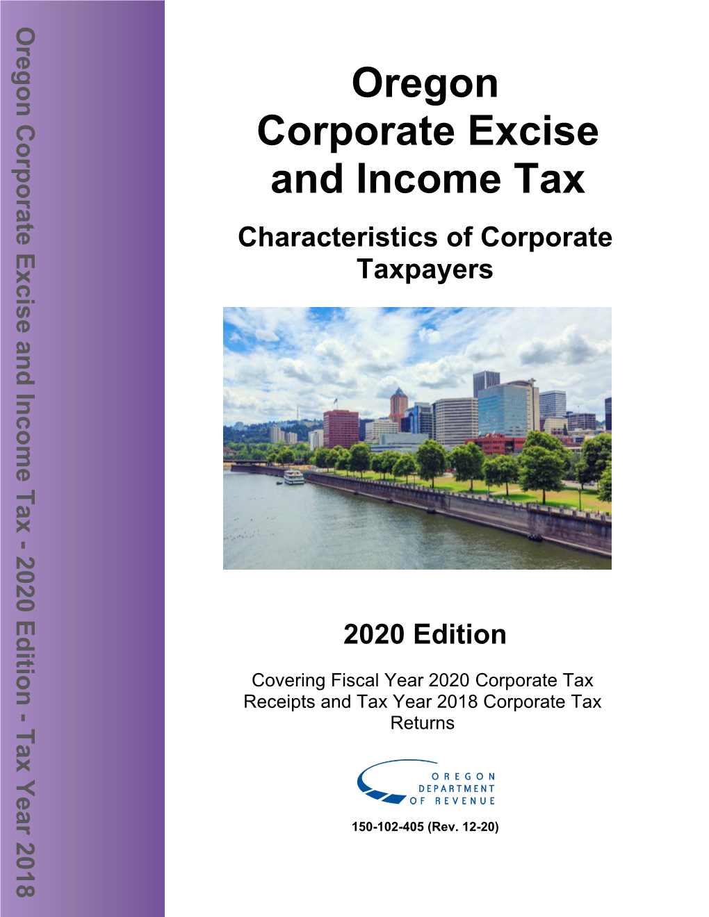 Oregon Corporate Excise and Income Tax, 150-102-405