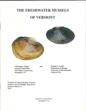 The Freshwater Mussels of Vermont