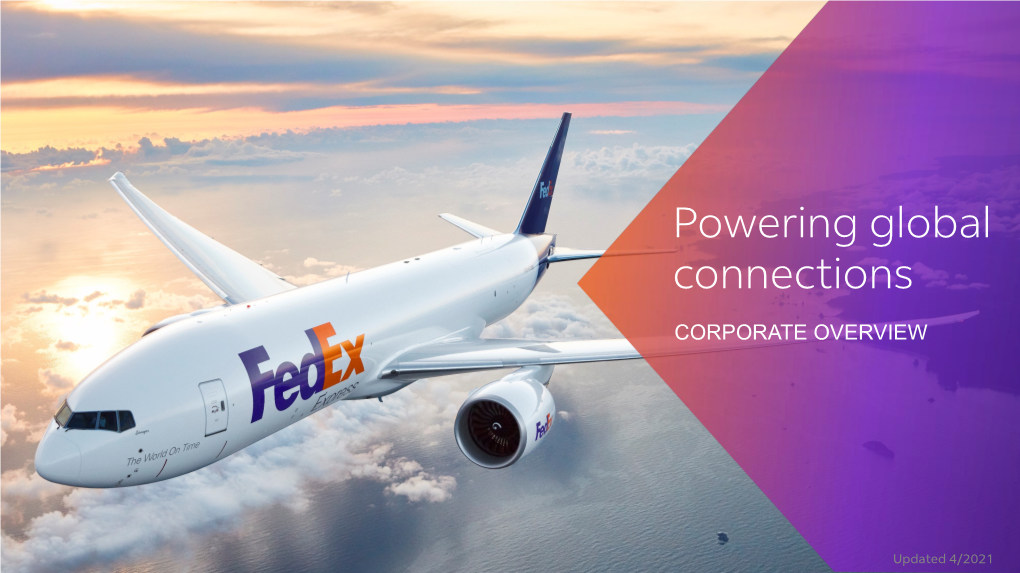 Fedex Corporate Overview