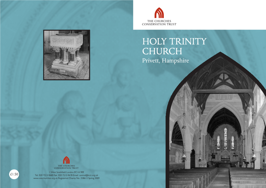 Holy Trinity, Privett Guidebook