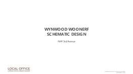 Wynwood Woonerf Schematic Design