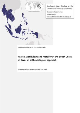 Waste, Worldviews and Morality at the South Coast of Java: an Anthropological Approach