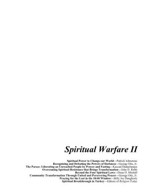 Spiritual Warfare II