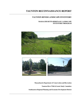 Taunton Reconnaissance Report