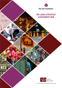 Sri Lanka Strategic Assessment 2016