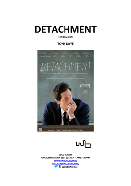 Detachment Een Film Van