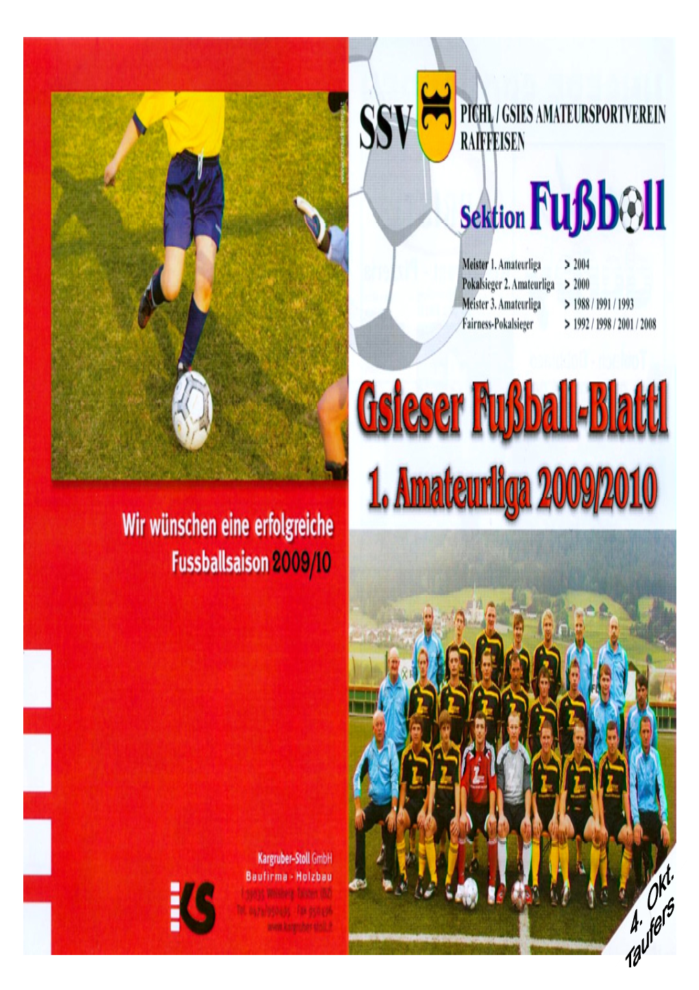 Gsieser-Fussball-Blattl-Nr-2-2009-10