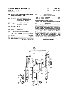 United States Patent (19) (11) 4,056,469 Eichenhofer Et Al