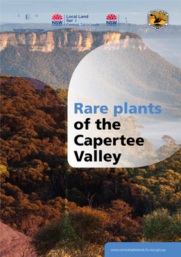 Rare Plants of the Capertee Valley Jun 2015