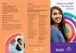 Melbourne AMEP Can Help You Connect