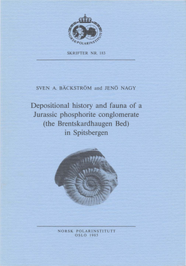 SVEN A. BACKSTROM and Leno NAGY Depositional History